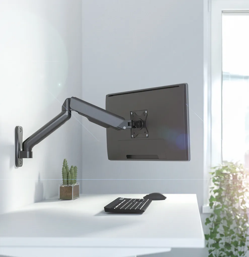 Support mural orientable pour optimiser votre bureau et écran 17-32" - 11
