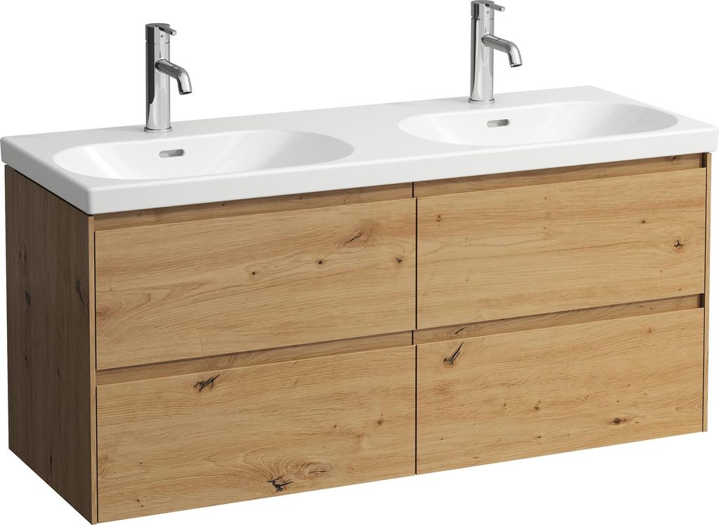LAUFEN LANI für LUA Waschtischunterbau, 4 Schubladen, SoftClose, 1185x515x445mm, H4035741122671