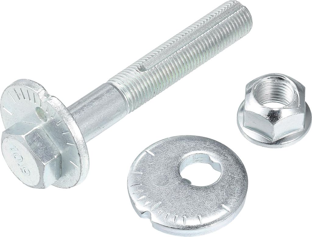 Einstellbare Aufhängungsarm-Ausrichtung Exzenterverstellschraube für NISSAN X-Trail 2007-2019 Nr. 55226JG00A/55226JG00B - Packung mit 3