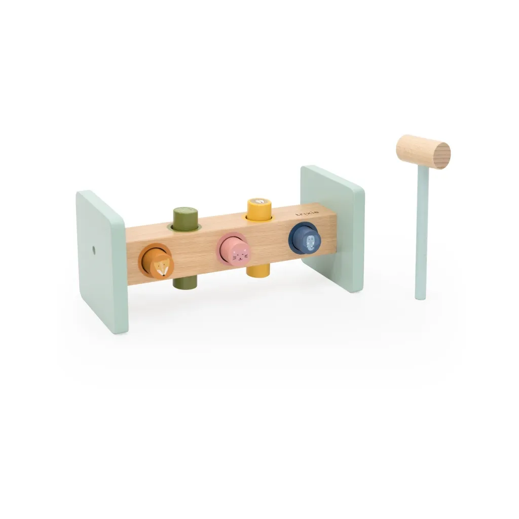 Marteau-poinçon en bois pour ateliers d'éveil et loisirs créatifs DIY