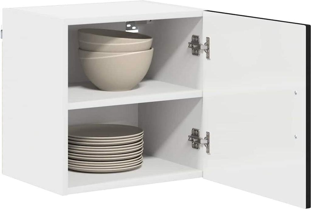 “2026 Modern“ Küchenschrank mit Speicher Kalmar 2 pcs - Montage erforderlich - Schwarz 40 x 31 x 40cm - Designermöbel 944004 - Küchenschränke