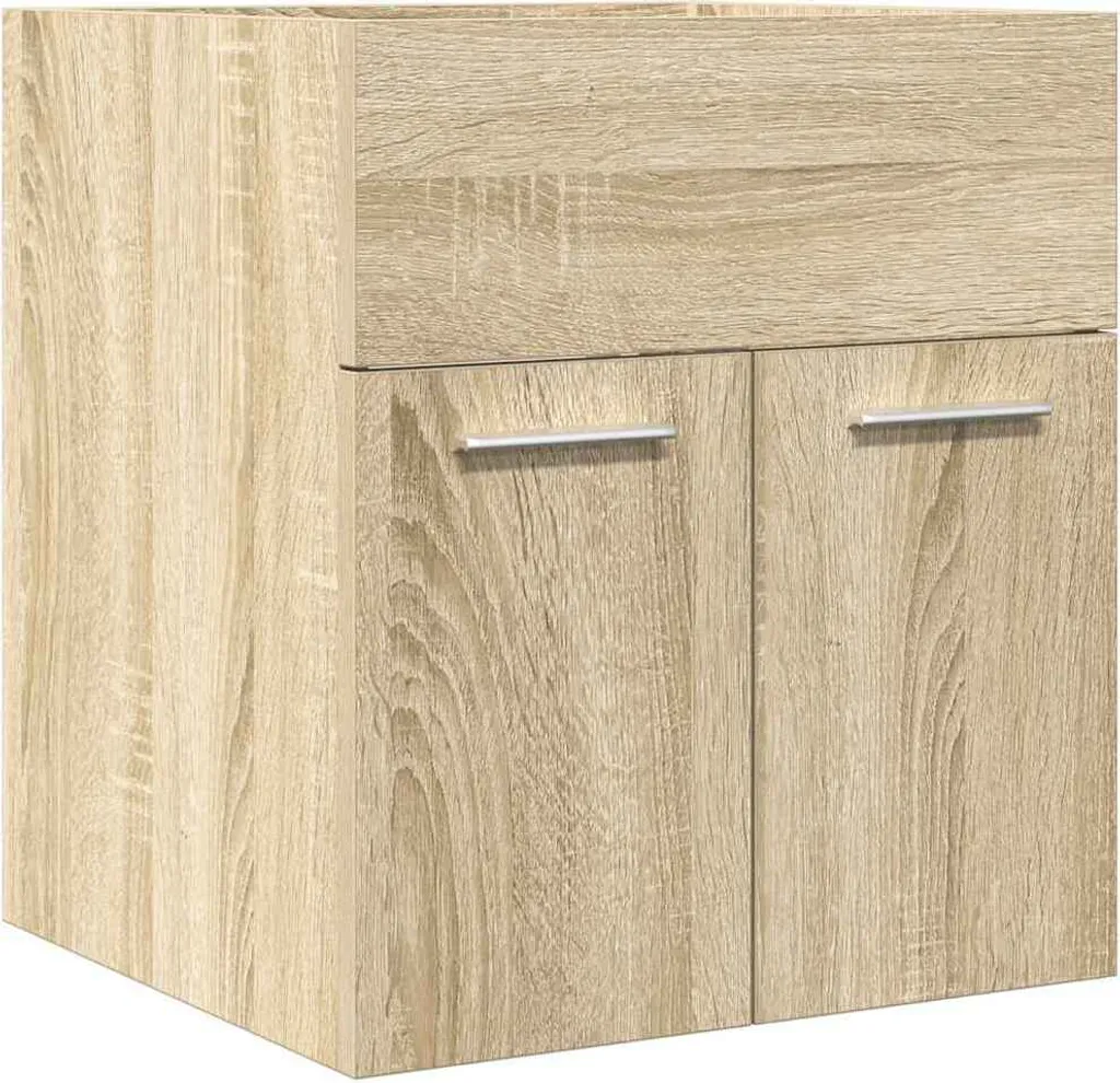 Mobile lavabo 41cm Sonoma Oak vidaXL - Fai da Te Bagno Moderno