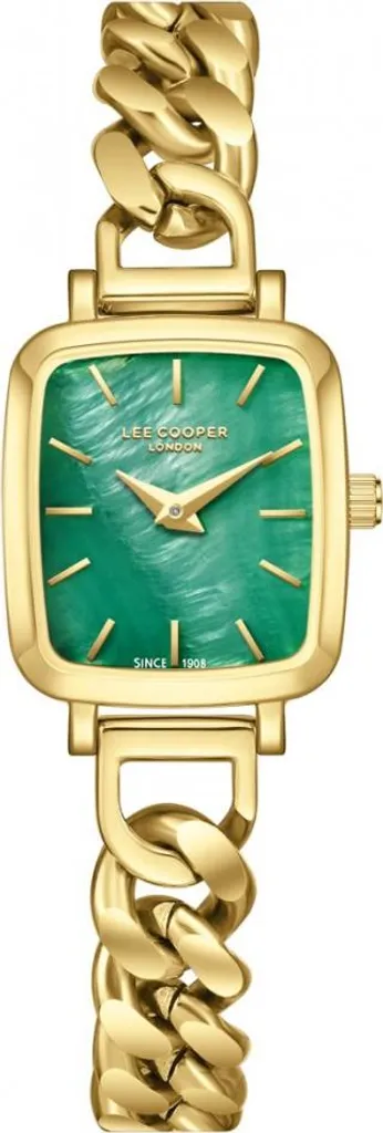 Montre Femme Lee Cooper LC08130.170 Vert Idéale pour Soirée et Travail