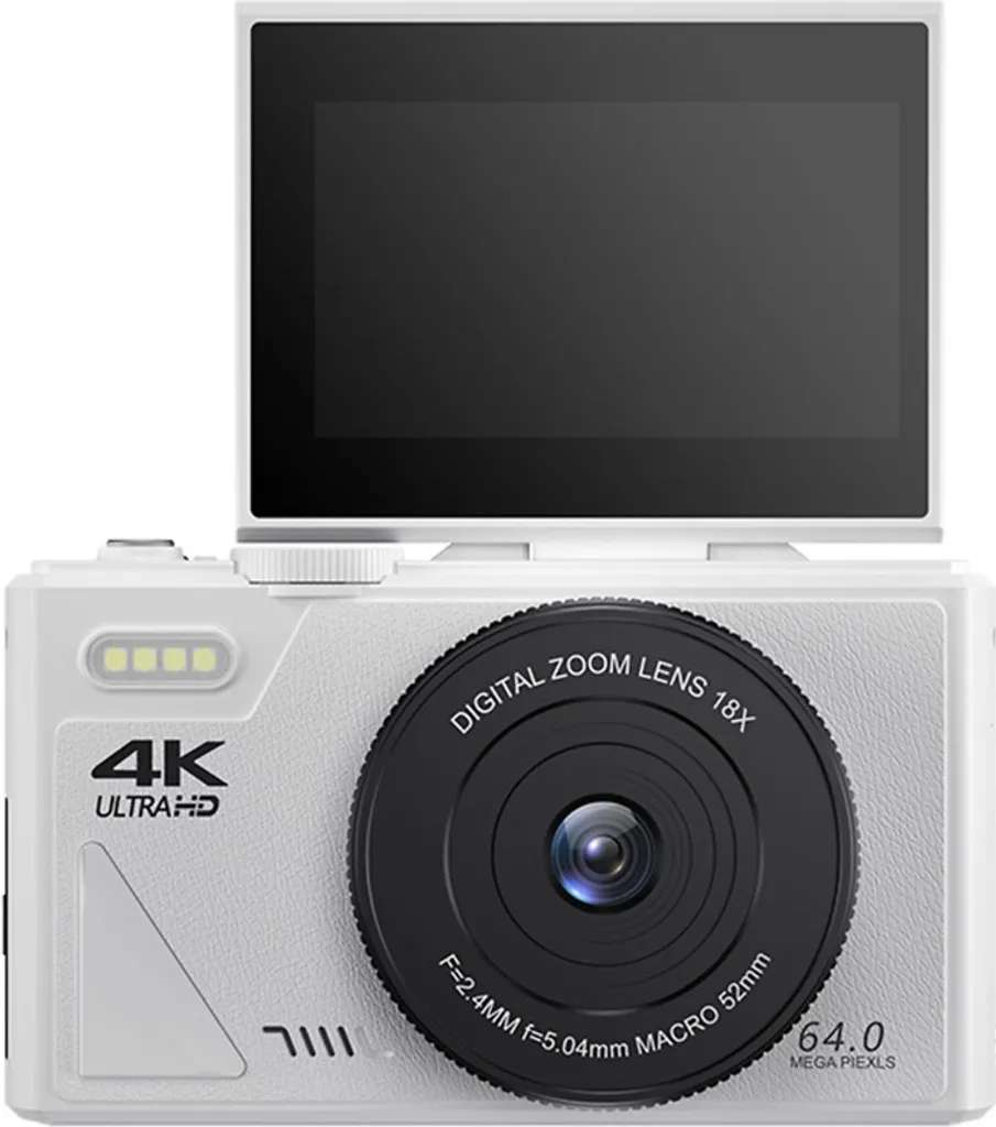 Appareil photo de voyage ZELURXX 64MP WiFi idéal pour Vlogs et Vacances