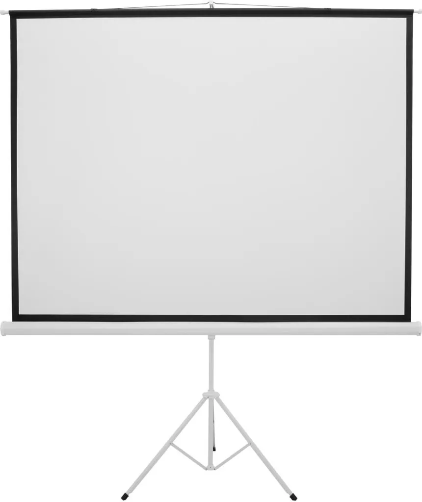 EUROLITE Écran de projection 4:3 avec trépied 2x1.5m pour vidéoprojecteur