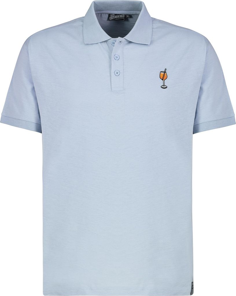 EIGHT 2 NINE Design Poloshirt mit Logo Stickerei Größe: XL