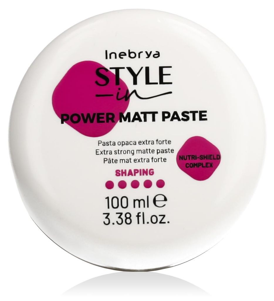 Inebrya Style-In Power Matt Paste Extra Forte 100 ml Immagine del prodotto 