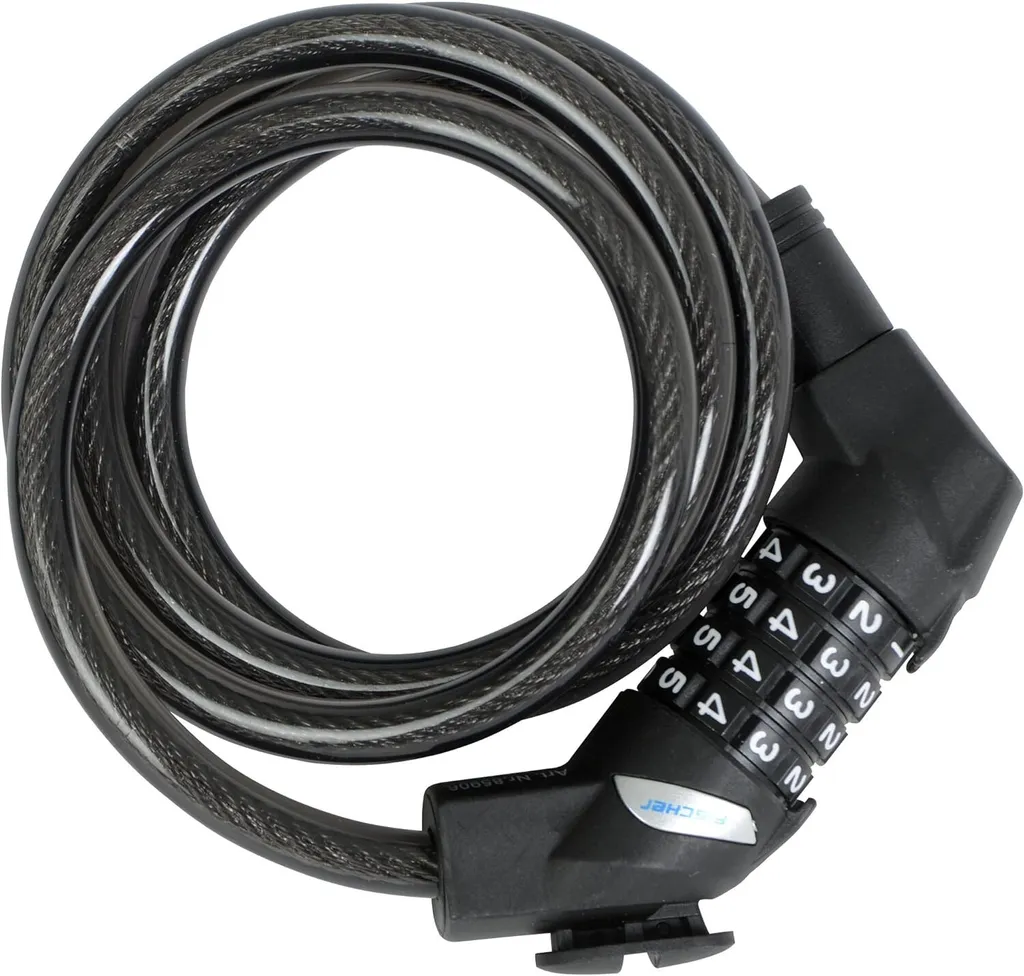 Câble de verrouillage FISCHER pour vélo et trottinette, 1.2m, Flexible