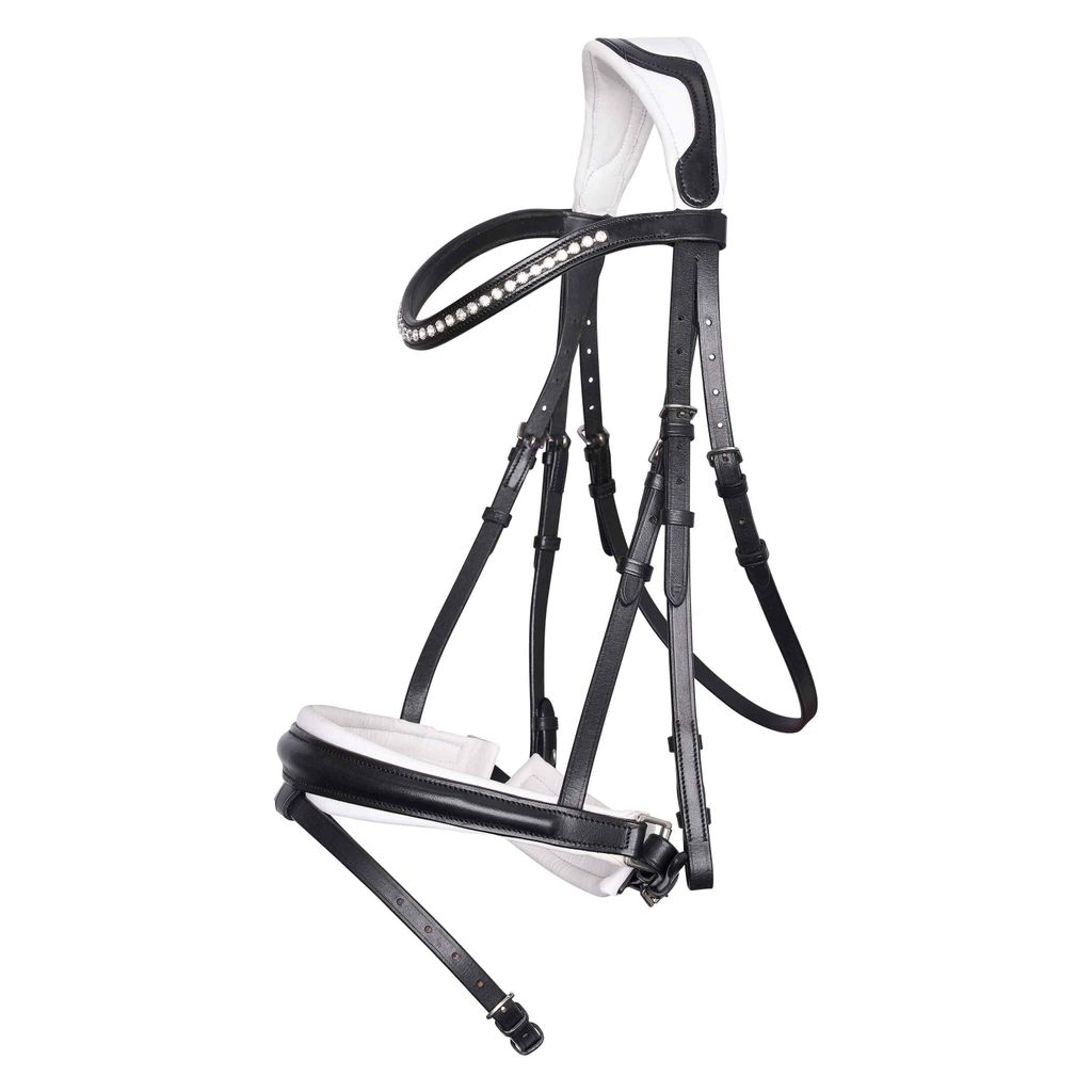 Imperial Riding Trensenzaum IRHFria Englisch Kombiniert Black-White Full