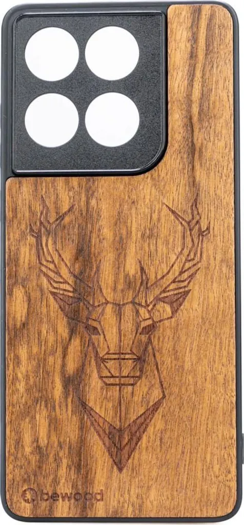 Custodia Protettiva Motorola Edge 60 Fusion 5G Legno e TPU Imbuia