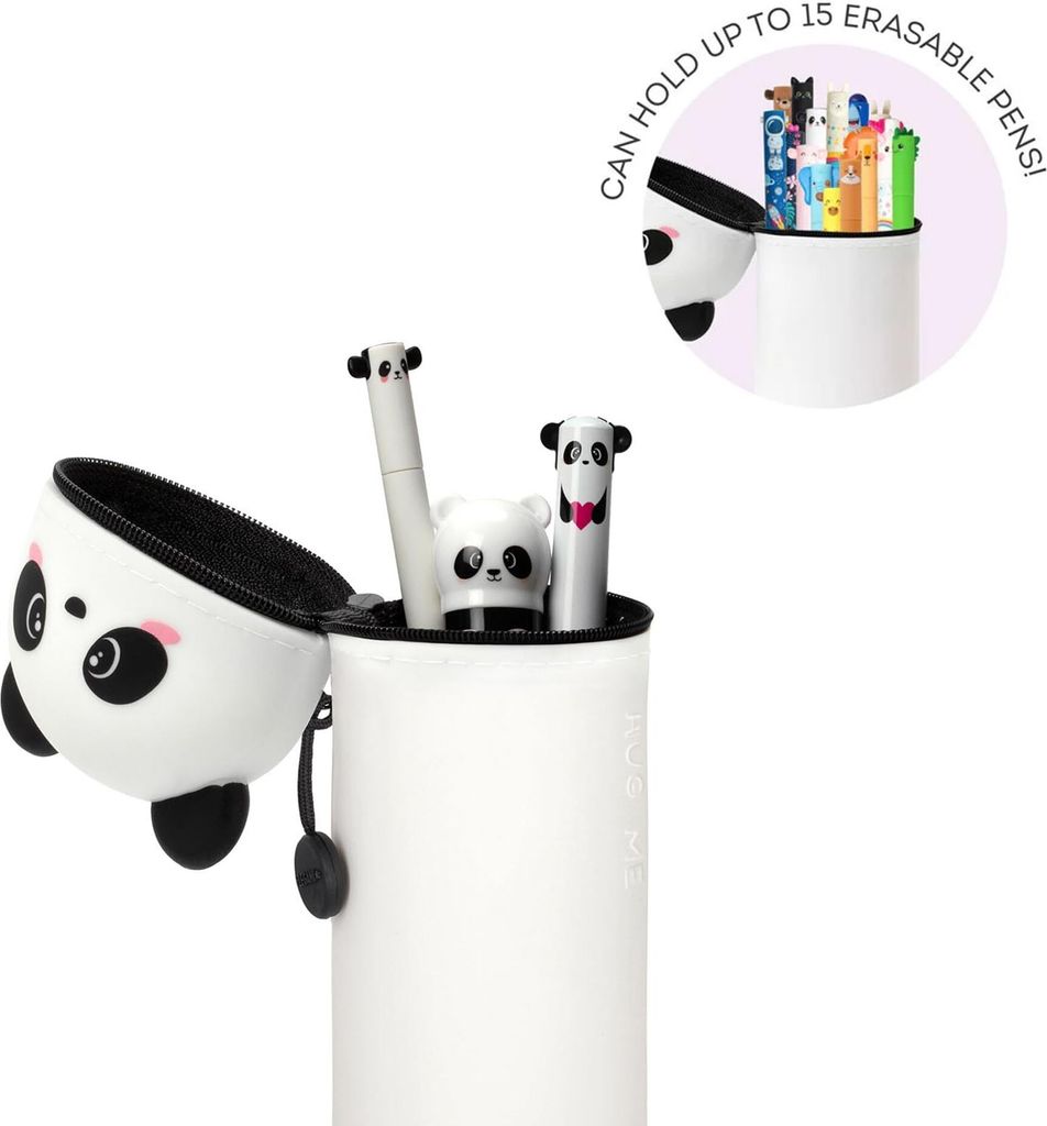 LEGAMI 2-in-1 Silikontasche Giraffe - Stifteetui & Stifthalter In Einem