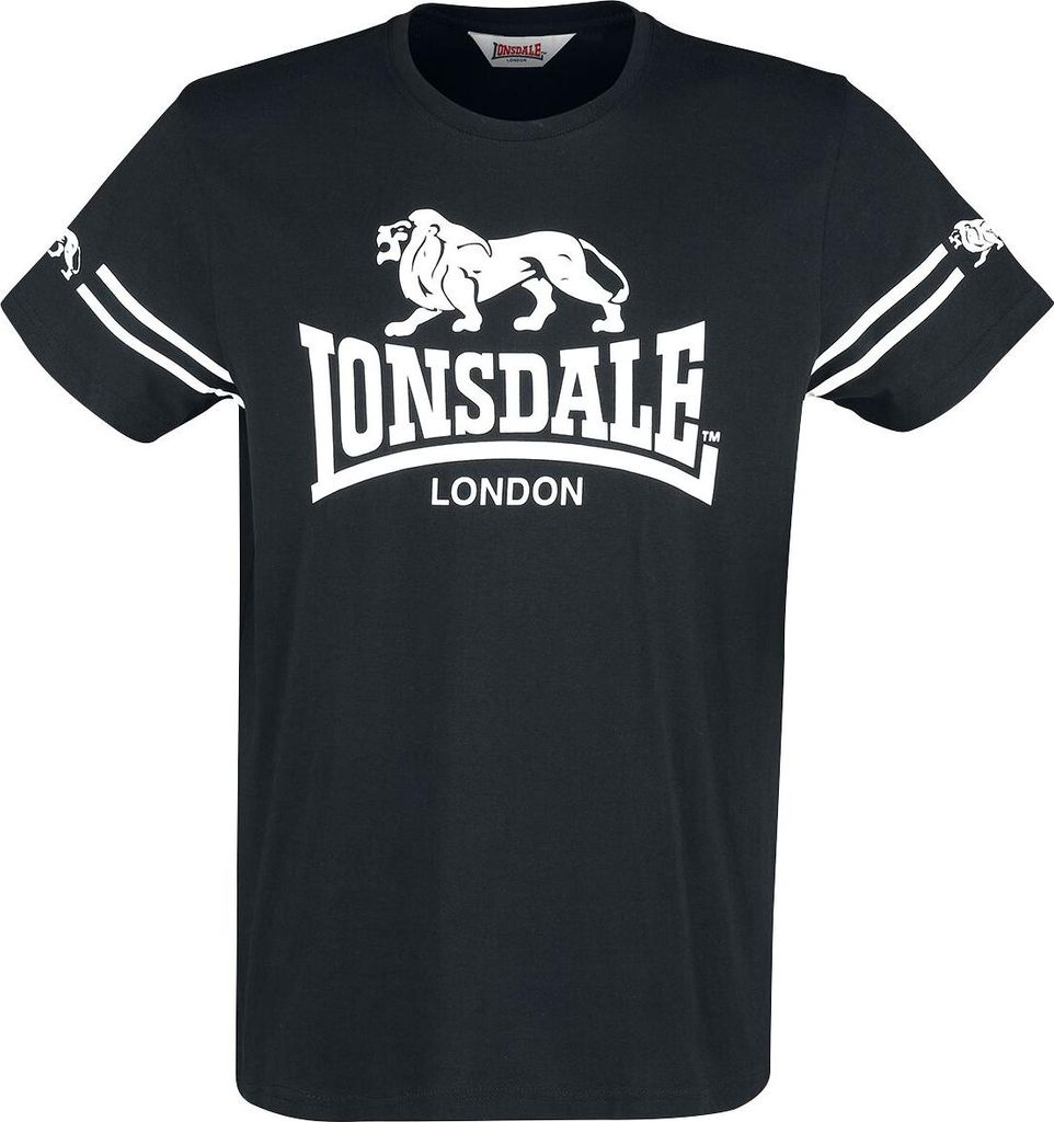 Lonsdale London T-Shirt Herren Aldeburgh schwarz XXL Produktbild 