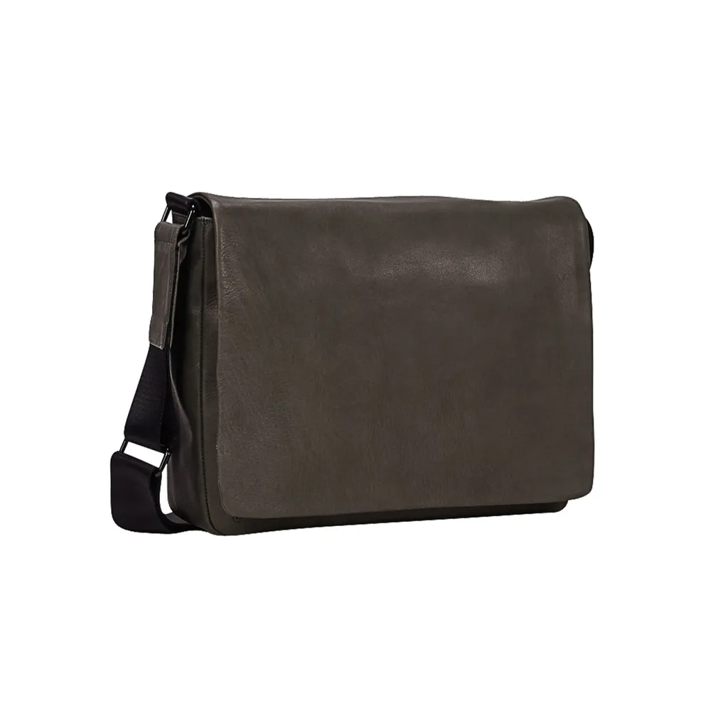 LEONHARD HEYDEN borsa a tracolla borsa a tracolla Den Haag Messenger Olive verde