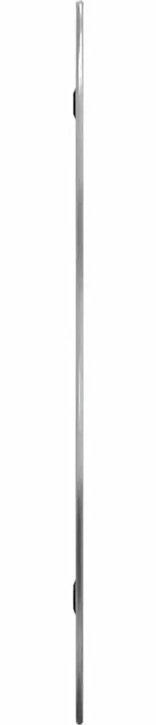 vidaXL Specchio da parete argento 40 cm rotondo