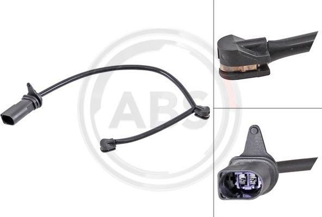 A.B.S. 39950 Warnkontakt, Bremsbelagverschleiß OE 4G0615121C kompatibel mit A6 4G, A7 4G, Q5