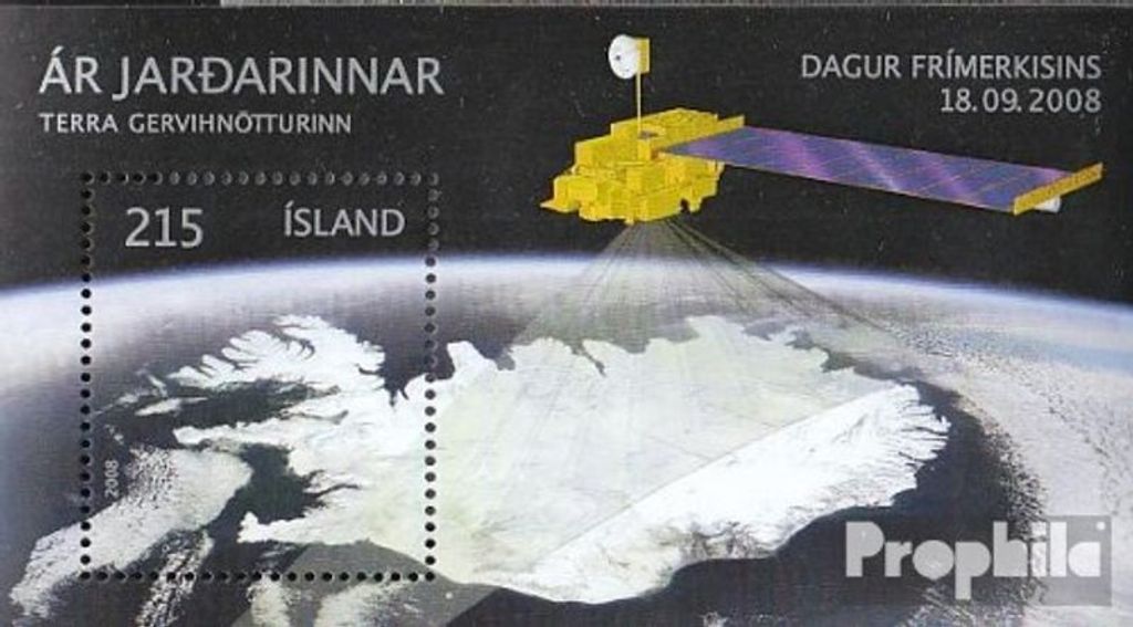 Briefmarken Island 2008 Mi Block45 (kompl.Ausg.) postfrisch Philatelie
