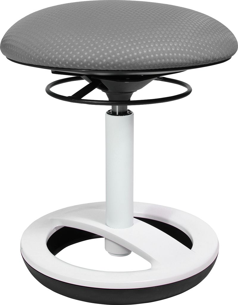 Topstar Fitness-Hocker Sitness Bob Weiß/Dunkelgrau Produktbild 3