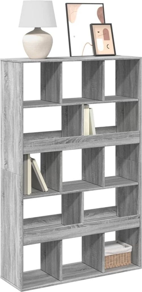 Maison Exclusive - Bücherregal Grau Sonoma 100x33x156,5 cm Holzwerkstoff
