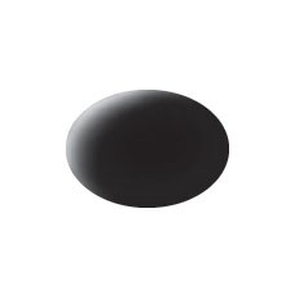 Revell AQ008 Aqua Color 008 schwarz matt Produktbild 