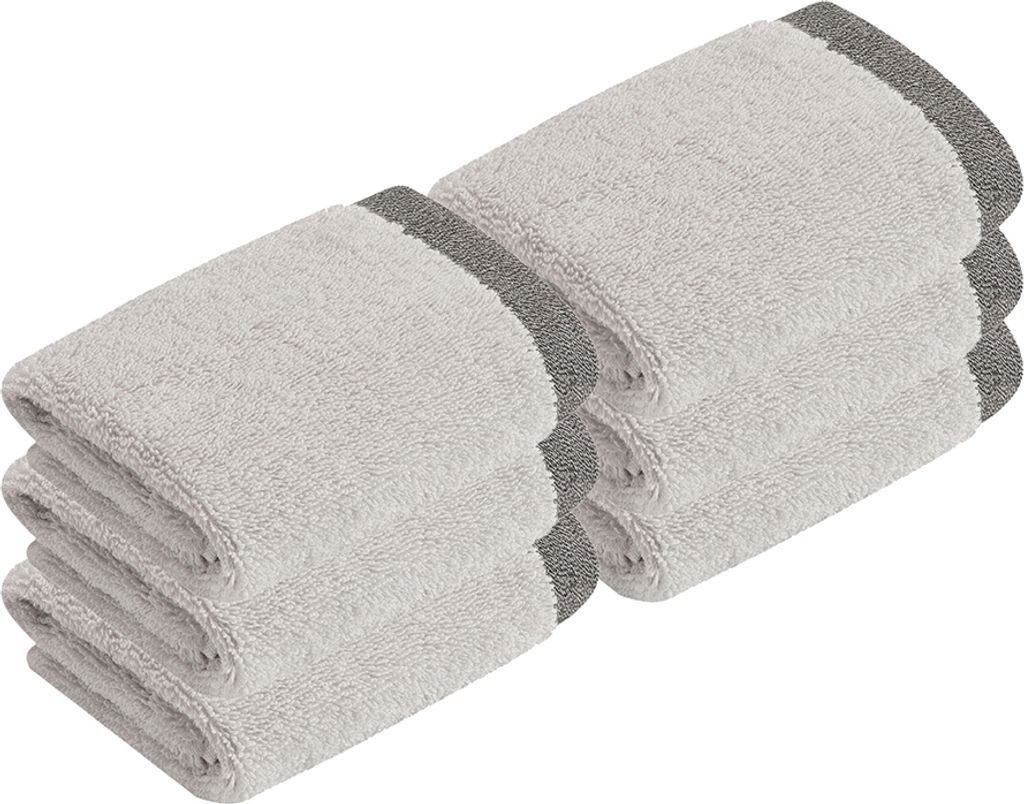 6er Pack Seiftuch Prato von der Marke bugatti 30 x 30 cm