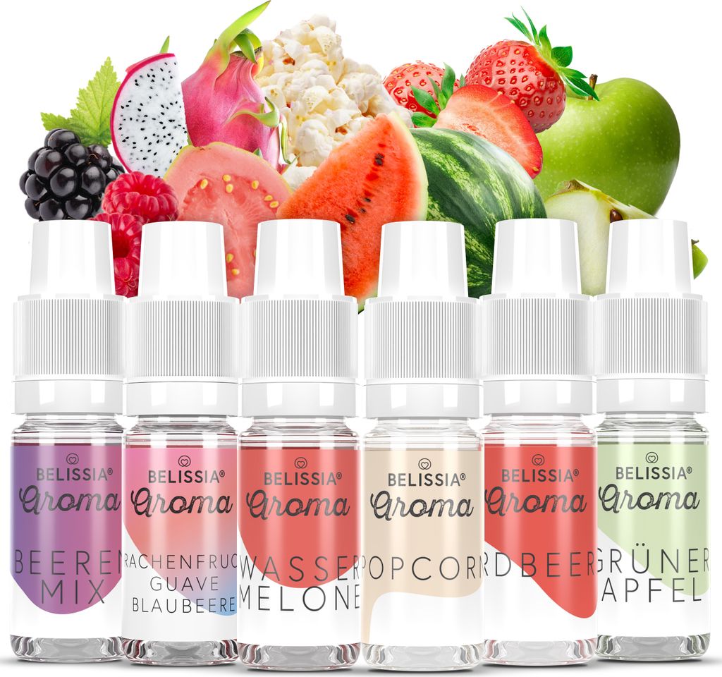 Belissia Lebensmittelaroma Set Best Of - 6x10ml Produktbild 