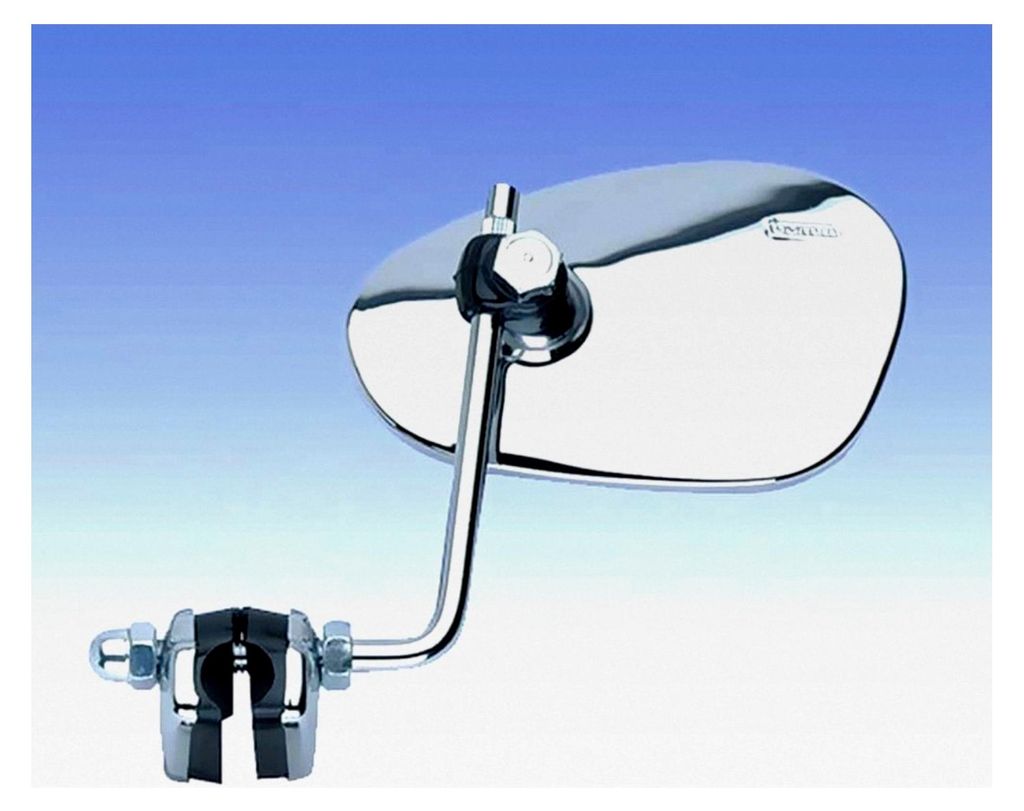 Spiegel Oval Chrom Li