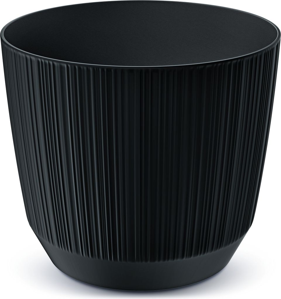 Prosperplast Blumentopf RYFO Anthrazit 16,8 cm