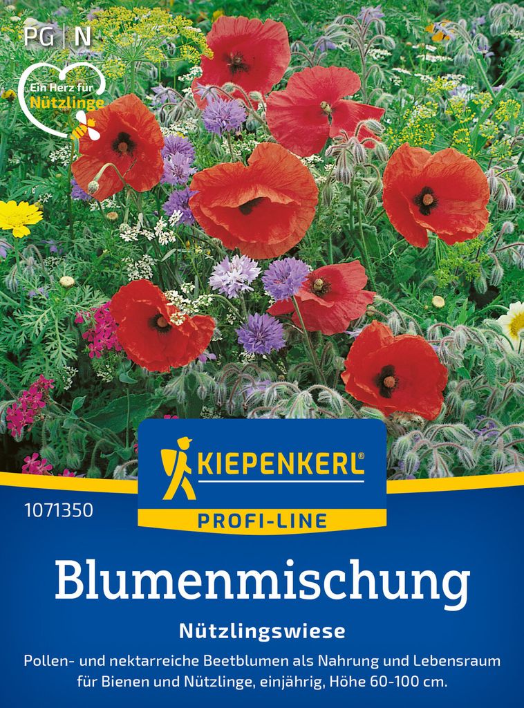 Kiepenkerl Blumensamen Nützlingswiese 2 bis 4 m²