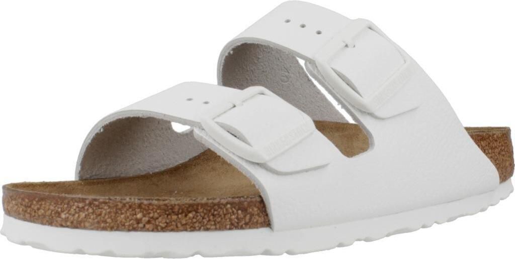 Birkenstock Arizona Natural Leather Biały Zdjęcie produktu 