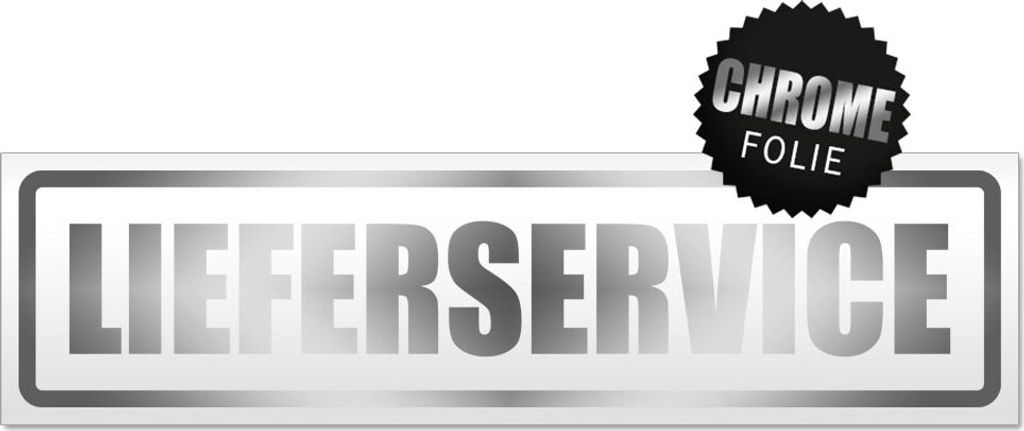 Lieferservice Magnetschild Schild magnetisch