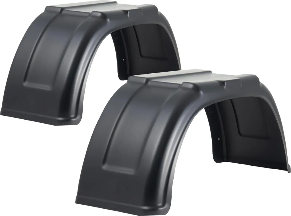 Set 2 Parafanghi AL-KO 10" Larghi 220mm per Ruote 20.5x8.00-10 Plastica