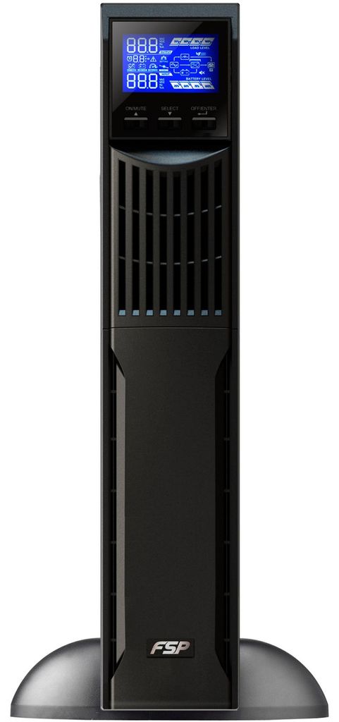 FSP Champ Rack 1K Unterbrechungsfreie Stromversorgung (USV) Doppelwandler (Online) 1 kVA 900 W 3 AC-Steckdose(n)