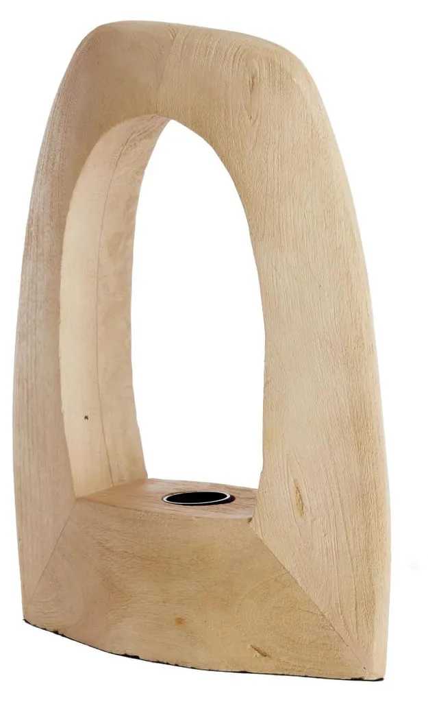 Lampe à Poser Carini Bois Clair pour Salon et Bureau Light & Living E27 - 2
