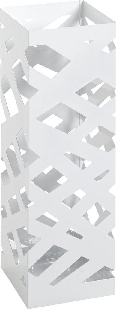 HAKU Möbel Schirmständer weiß - Metall, B/H/T: 16x48x16 cm