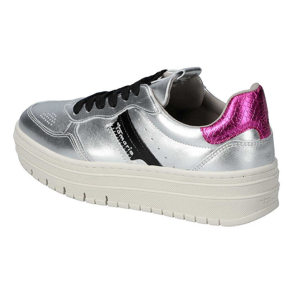Zapatillas Tamaris Para Mujer - Sneakers Cómodos Con Plataforma Y Tacón De 6 Cm, Ideales Para El Día A Día