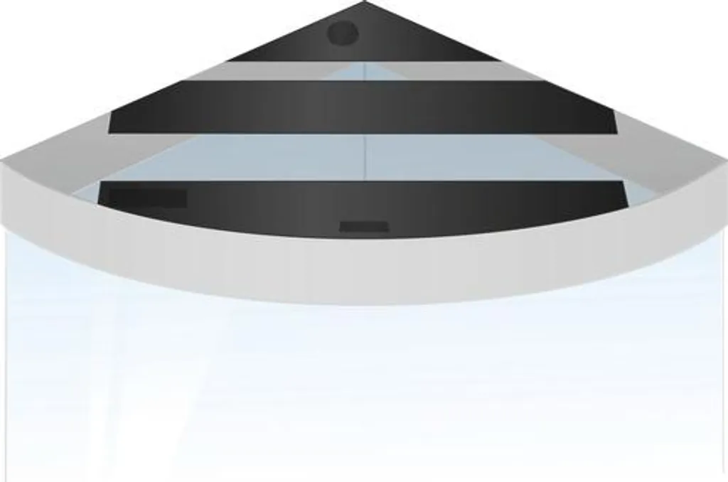 Couvercle de Remplacement Trigon 350 Juwel - Set de 3 Volets de Bac