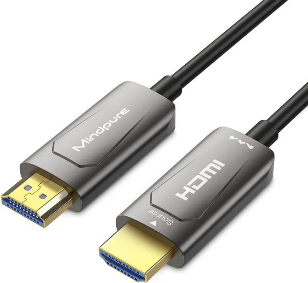 Cavo HDMI 15m in Fibra Ottica 4K | Eccellenza per Cinema e Design