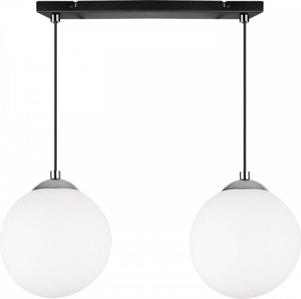 Light-Home Florence Lampenschirm Hängelampe Hängeleuchte - Deckenlampe Industrial für Wohnzimmer Schlafzimmer und Esszimmer - Pendelleuchte Glas...