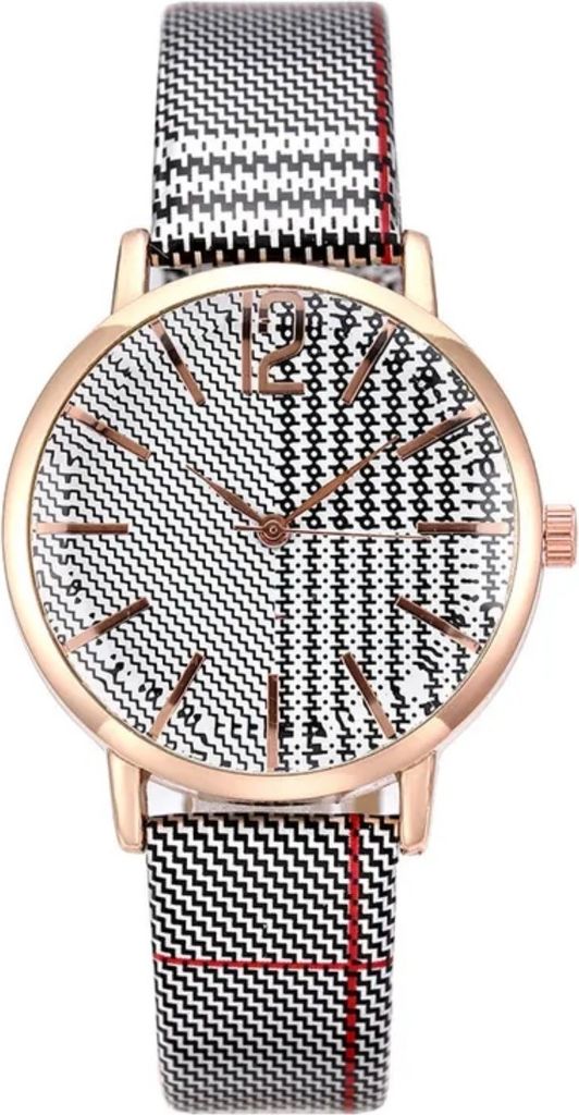 Uhr Kayra - Stilvolle Damenuhr in Weiß/Schwarz für jeden Anlass KP33603