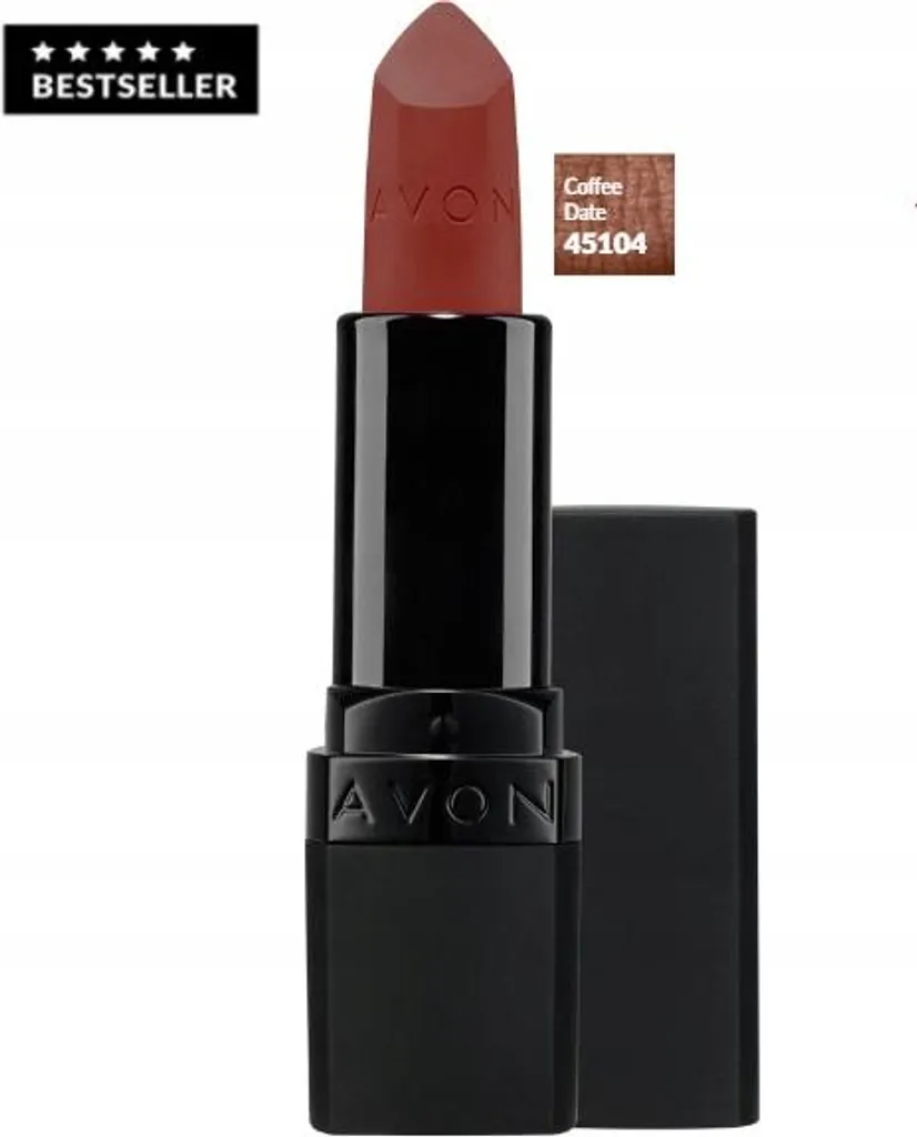 Acquista AVON Rossetto Matte Caffè - Lunga Tenuta e SPF 15 - 1