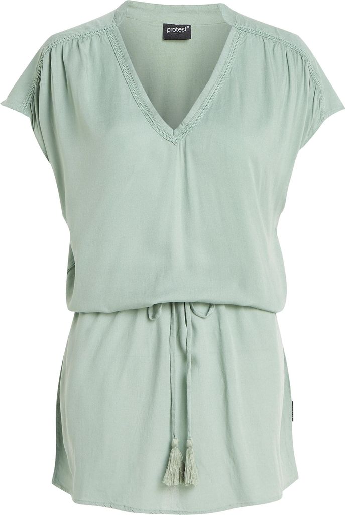 Protest Prtcis Tunika Damen Kleid Outdoor-Kleid grün XS