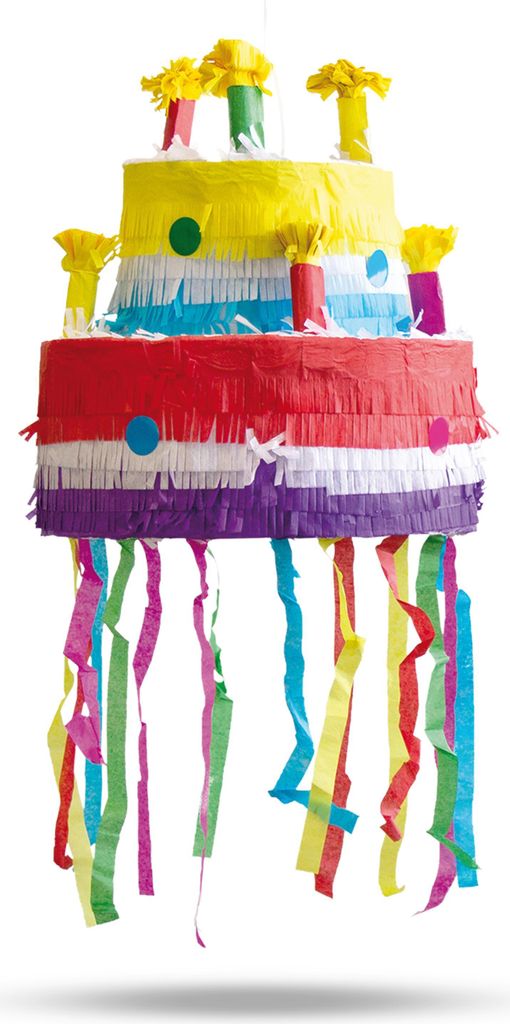 Geburtstagstorte Piñata Schlagspiel Kindergeburtstag Pinata für Geburtstag Party Kinderspiel