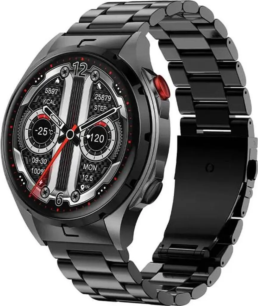Smartwatch AMOLED 1,43" Nero Bluetooth: Chiamate e Salute al Polso