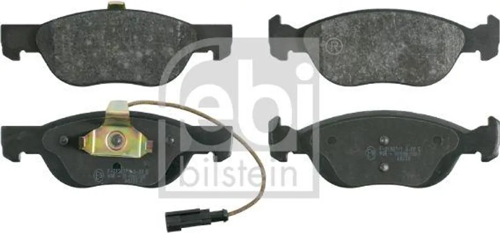 Plaquettes de frein OE 71753041 à faible usure pour Fiat Bravo et Marea