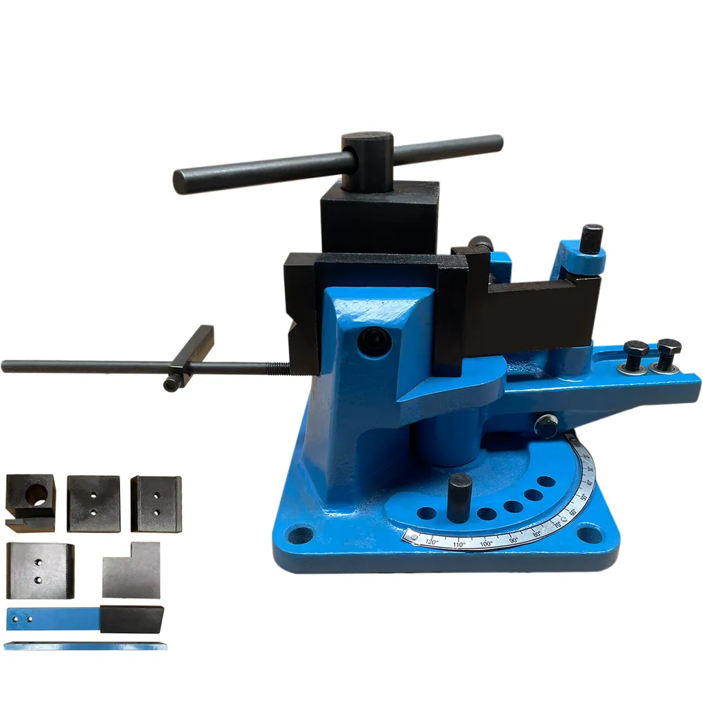 Plieuse de métaux universelle pour fabrication de supports et ferronnerie