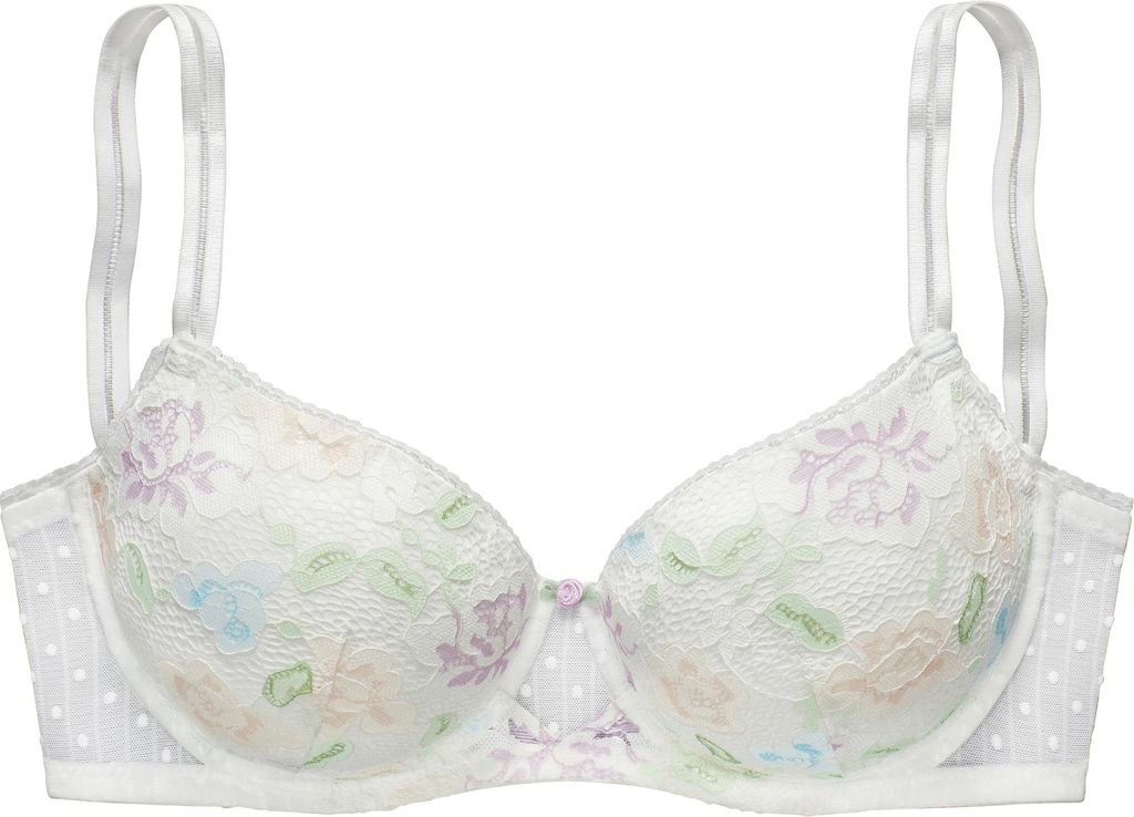 VIVANCE Schalen-BH pastel geblühmt Größe 85 Cup F