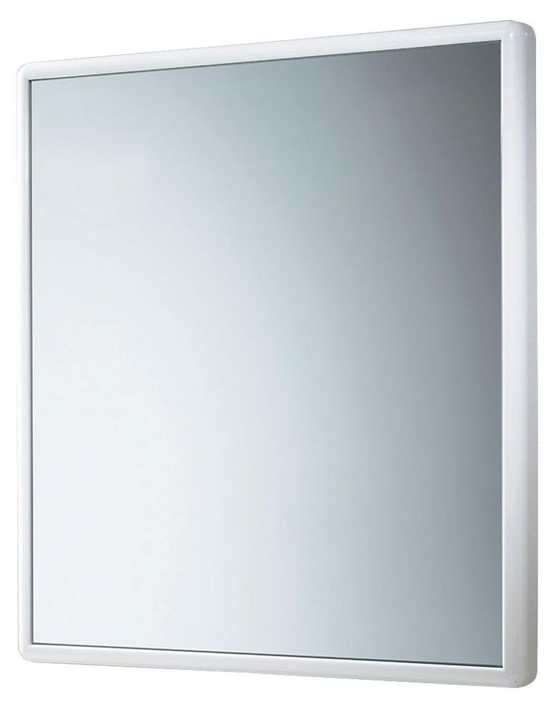Gedy Rechteckiger Badezimmerspiegel Junior ohne Licht mit Rahmen 55x60 cm