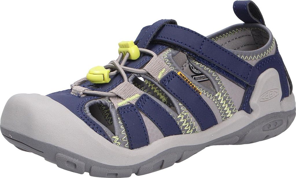 Keen Knotch Creek Children Sandals Steel Grey/Blue Depths 30 Wanderschuhe für Kinder