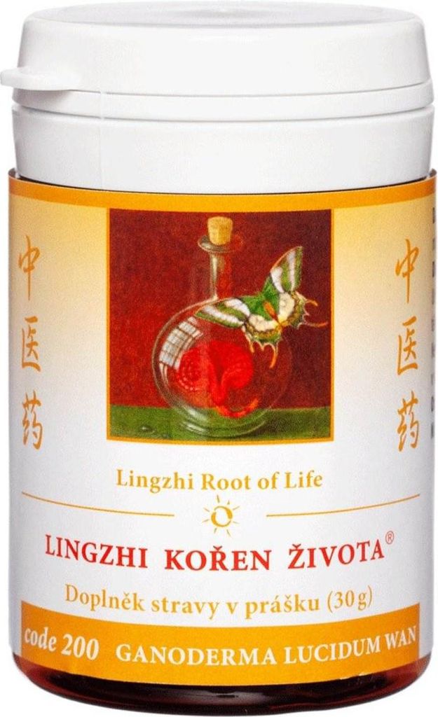 200 Lingzhi kořen života (GANODERMA LUCIDUM WAN), 30 g Obrázek produktu 