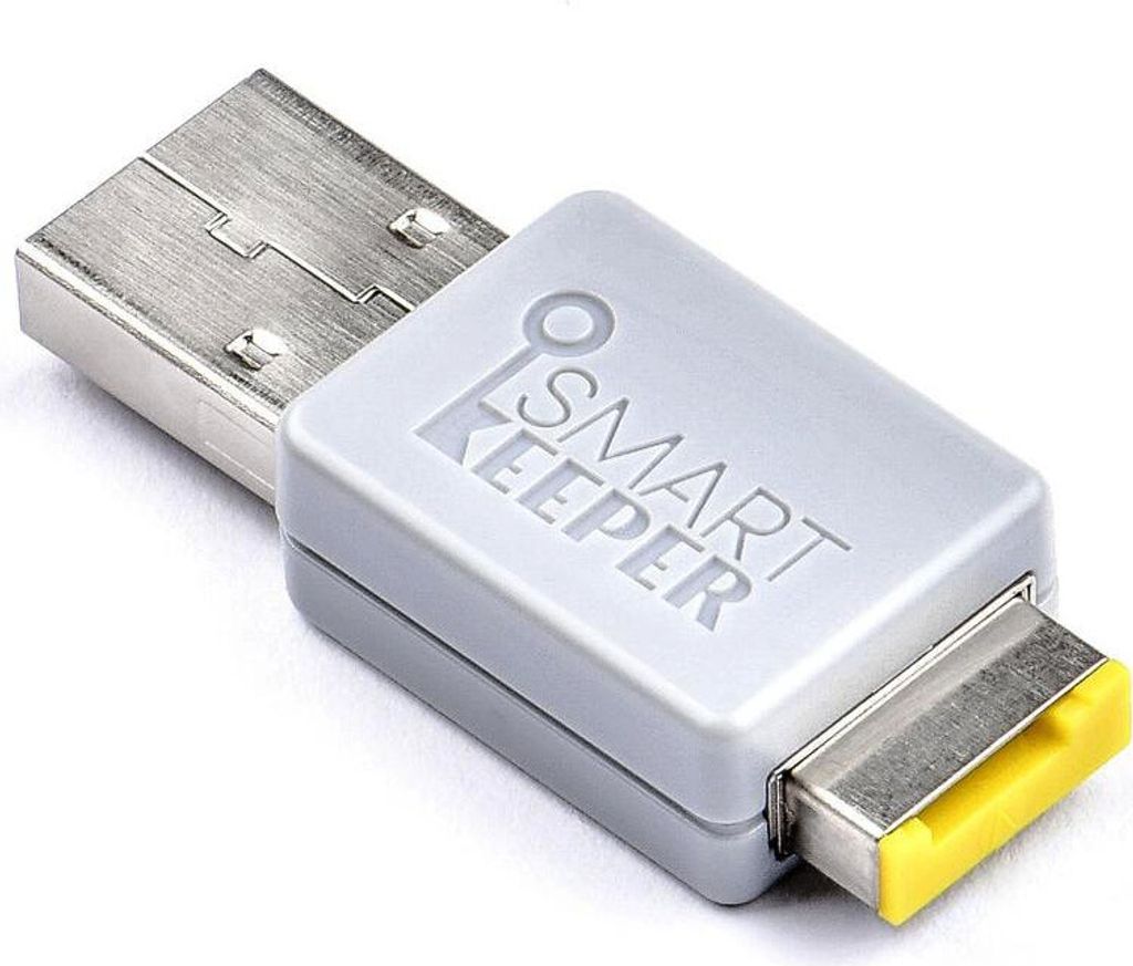SmartKeeper Basic "USB Stick" verriegelbar 32GB gelb